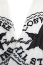CONVERSE-Σετ ανδρικές κάλτσες Converse λευκές-μαύρες με σχέδια