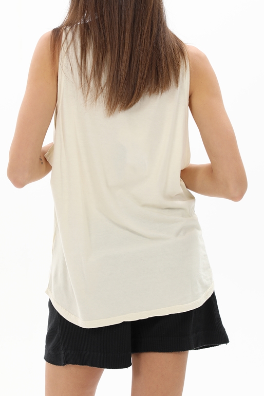 CROSSLEY-Γυναικεία μπλούζα top CROSSLEY BAC WOMAN TANK TOP λευκή