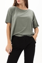 CROSSLEY-Γυναικεία overfit μπλούζα CROSSLEY BERIUS πράσινη