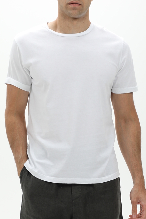 CROSSLEY-Ανδρικό t-shirt CROSSLEY HUNT MAN SHORTSLEEVE λευκό