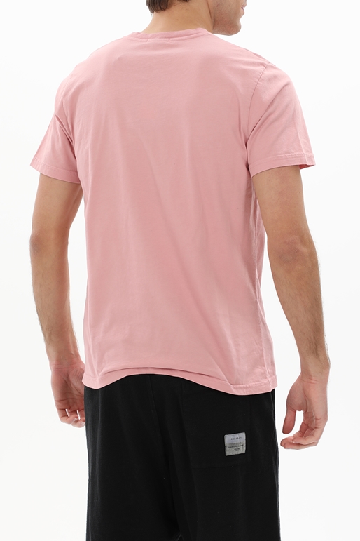CROSSLEY-Ανδρικό t-shirt CROSSLEY HUNT ροζ
