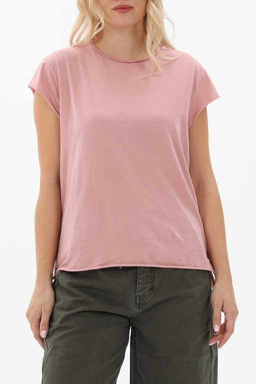 CROSSLEY-Γυναικείο t-shirt CROSSLEY IPER ροζ