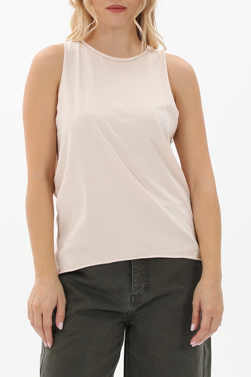 CROSSLEY-Γυναικεία αμάνικη μπλούζα CROSSLEY IPOX λιλά 
