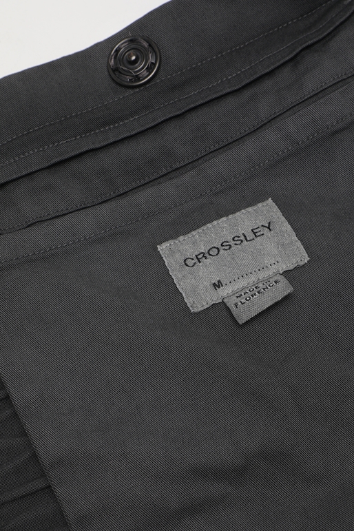 CROSSLEY-Unisex τσάντα ώμου CROSSLEY SEAG μαύρη