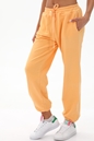 CROSSLEY-Γυναικείο παντελόνι φόρμας CROSSLEY TILURY πορτοκαλί