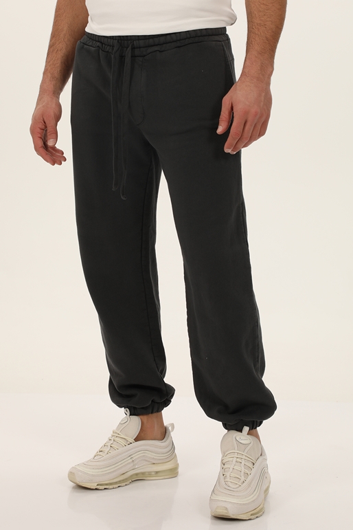 CROSSLEY-Ανδρικό παντελόνι φόρμας CROSSLEY iluryman sweatpants μαύρο