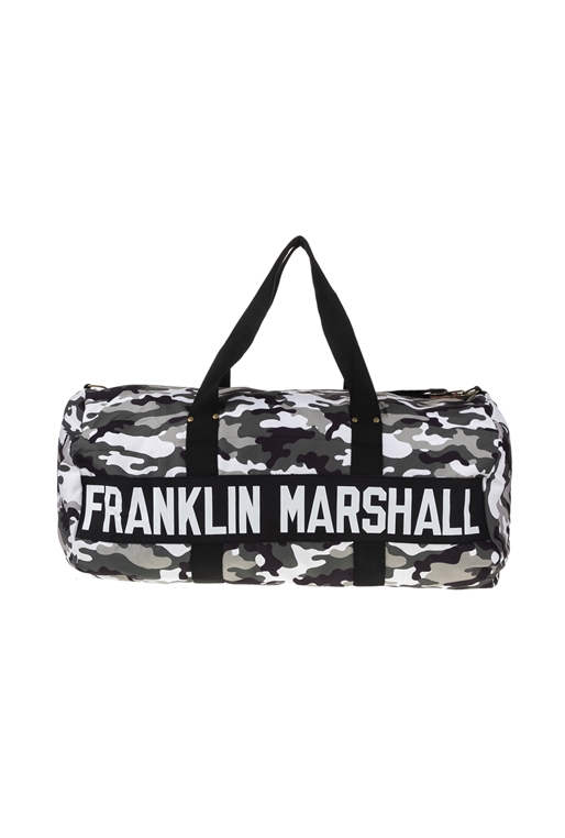 FRANKLIN & MARSHALL-Unisex σακίδιο FRANKLIN & MARSHALL μαύρο-γκρι