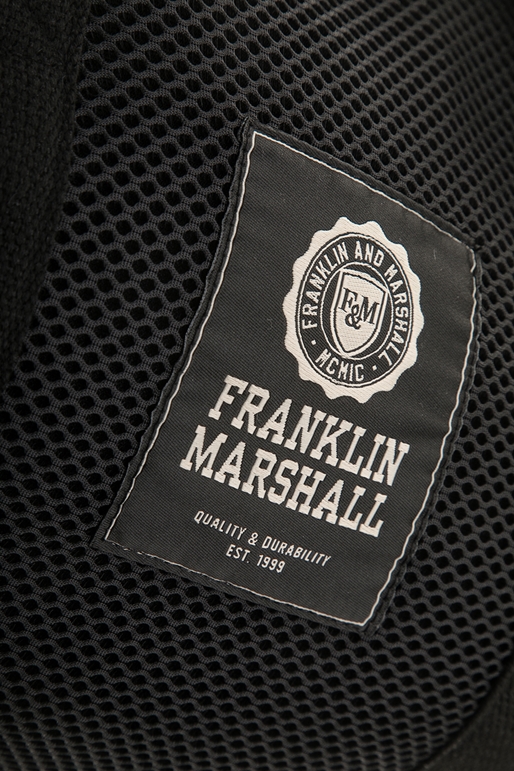 FRANKLIN & MARSHALL-Unisex σάκος Franklin & Marshall μαύρος
