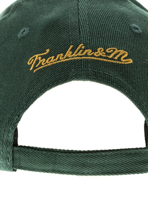 FRANKLIN & MARSHALL-Ανδρικό καπέλο FRANKLIN & MARSHALL πράσινο
