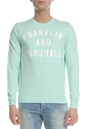 FRANKLIN & MARSHALL-Ανδρική φούτερ μπλούζα Franklin & Marshall πράσινη