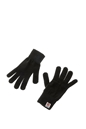 FRANKLIN & MARSHALL-Unisex γάντια FRANKLIN & MARSHALL μαύρα  