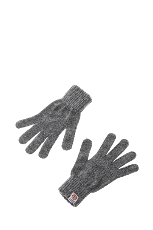 FRANKLIN & MARSHALL-Unisex γάντια FRANKLIN & MARSHALL γκρι   
