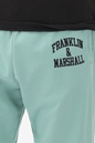 FRANKLIN & MARSHALL-Ανδρικό παντελόνι φόρμας FRANKLIN & MARSHALL JM1003.000.2000P01 πράσινο