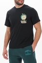 FRANKLIN & MARSHALL-Ανδρικό t-shirt FRANKLIN & MARSHALL JM3215.000.1012P01 μαύρο