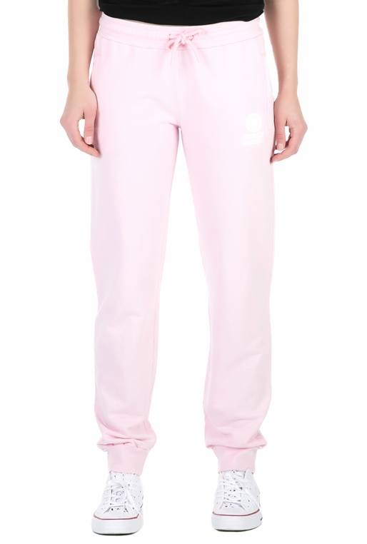 FRANKLIN & MARSHALL-Γυναικείο παντελόνι φόρμας FRANKLIN & MARSHALL ροζ  