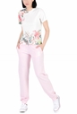 FRANKLIN & MARSHALL-Γυναικείο παντελόνι φόρμας FRANKLIN & MARSHALL ροζ  