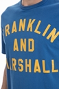 FRANKLIN & MARSHALL-Ανδρική μπλούζα Franklin & Marshall μπλε