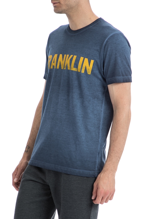 FRANKLIN & MARSHALL-Ανδρική μπλούζα Franklin & Marshall μπλε