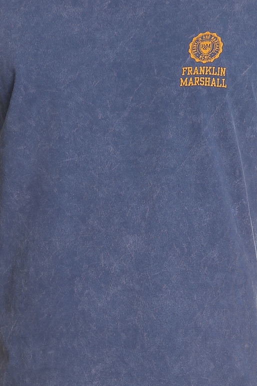 FRANKLIN & MARSHALL-Αντρική μπλούζα TSHIRT JERSEY FRANKLIN & MARSHALL