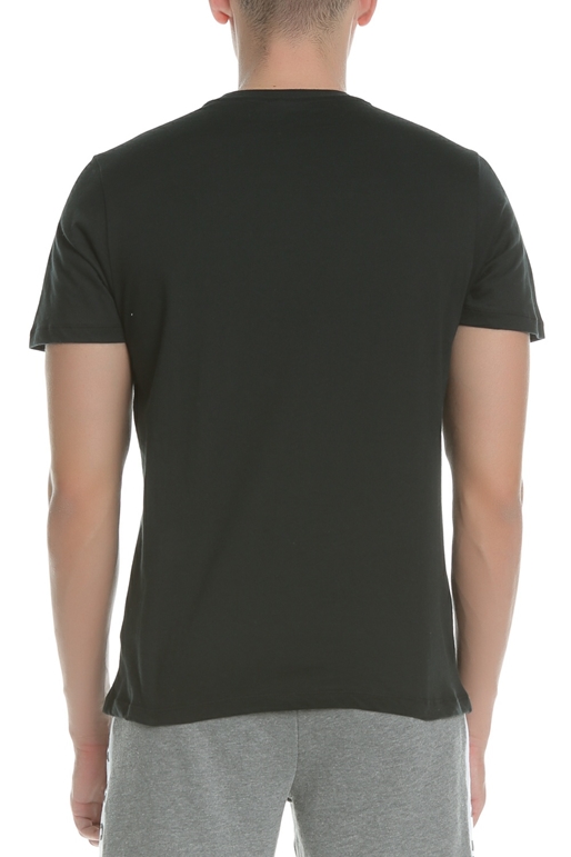 FRANKLIN & MARSHALL-Ανδρική κοντομάνικη μπλούζα FRANKLIN & MARSHALL μαύρη 