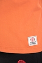 FRANKLIN & MARSHALL-Ανδρικό T-SHIRT JERSEY FRANKLIN & MARSHALL πορτοκαλί     