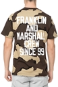 FRANKLIN & MARSHALL-Ανδρικό t-shirt Franklin & Marshall JERSEY ROUND NECK παραλλαγή