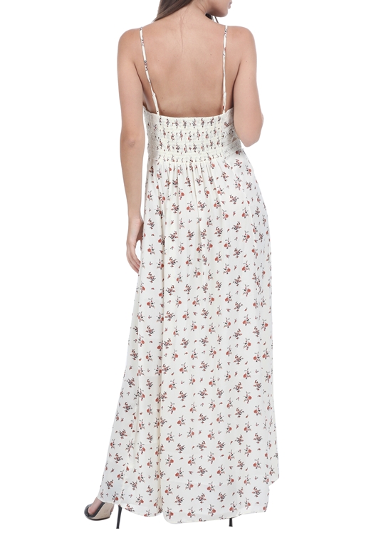 FREE PEOPLE COLLECTION-Γυναικείο φόρεμα FREE PEOPLE OUT & ABOUT εκρού