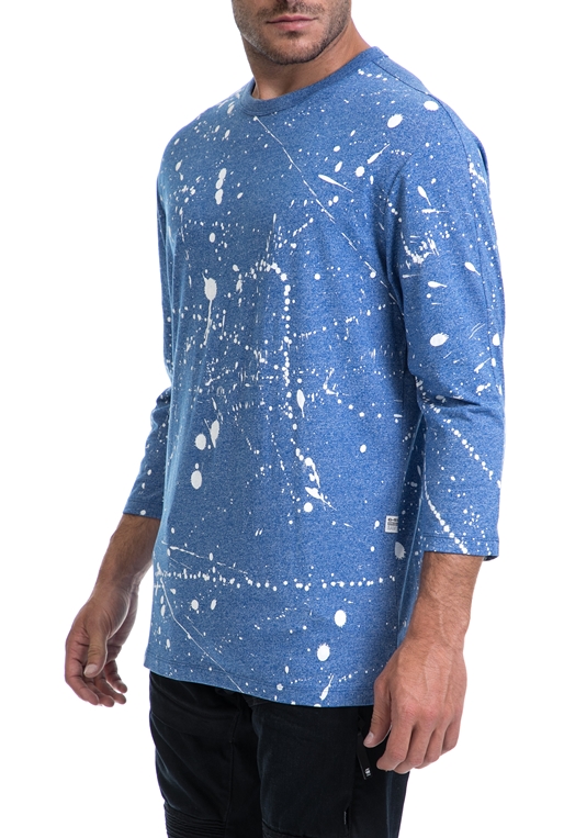 G-STAR-Ανδρική μακρυμάνικη μπλούζα μπλε