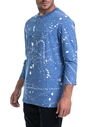 G-STAR-Ανδρική μακρυμάνικη μπλούζα μπλε
