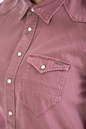 G-STAR RAW-Γυναικείο πουκάμισο Tacoma straight κόκκινο σκούρο