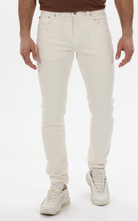 GABBA-Ανδρικό jean παντελόνι GABBA 10417 Jones K4636 λευκό