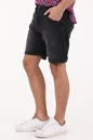GABBA-Ανδρική jean βερμούδα GABBA Anker K4196 Shorts μαύρη