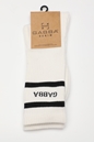 GABBA-Ανδρικές κάλτσες GABBA 2220290007 Loris λευκές