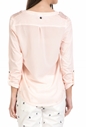 GARCIA JEANS-Γυναικεία μακρυμάνικη μπλούζα Garcia Jeans  ροζ