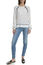 GARCIA JEANS-Γυναικεία μπλούζα Garcia Jeans λευκή