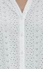 Garcia Jeans-Bluza cu perforatii decorative