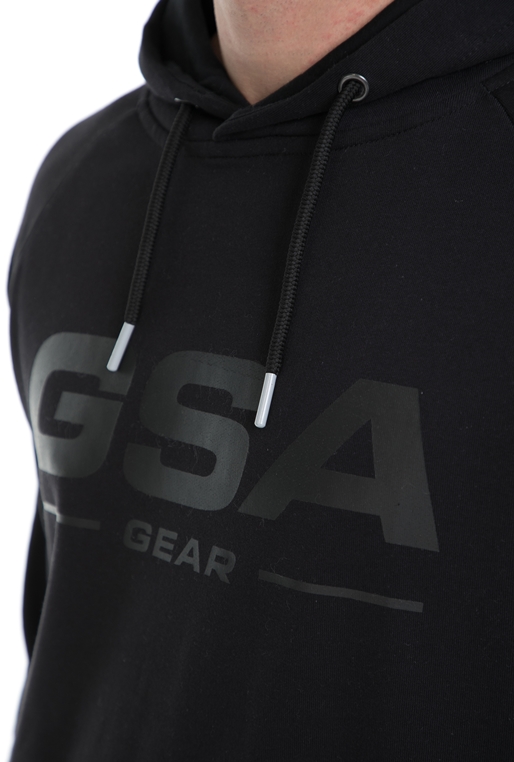 GSA-Ανδρική φούτερ μπλούζα GSA PERFORMANCE μαύρη 