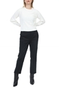 GUESS-Γυναικεία μπλούζα GUESS FILOMENA LS SWTR - FULL NEEDL λευκή 