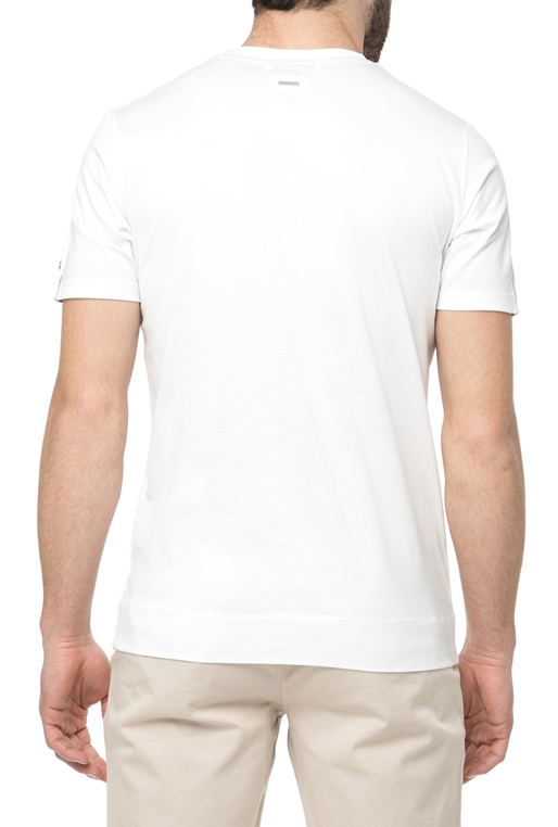 HAMAKI HO -Ανδρική κοντομάνικη μπλούζα Hamaki Ho λευκή