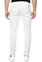 HAMAKI HO -Ανδρικό παντελόνι HAMAKI HO λευκό 