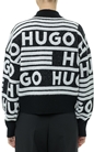 Hugo-Pulover jacquard cu logo