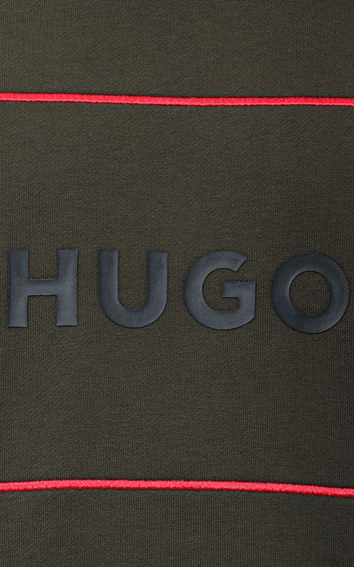 Hugo-Bluza cu logo decorativ