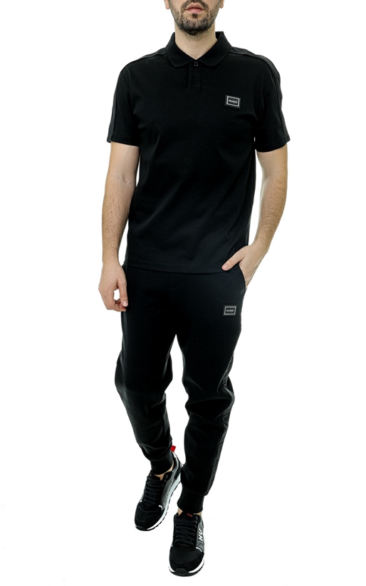 Hugo-Pantaloni jogger cu patch logo