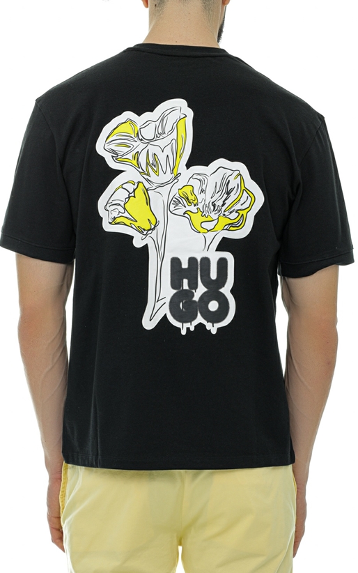 Hugo-Tricou cu logo grafic pe spate