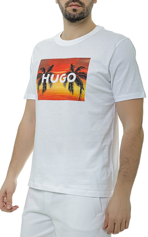 Hugo-Tricou cu ilustratie