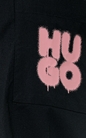 Hugo-Camasa oversize cu logo graffiti pe spate