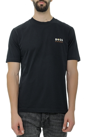 Boss Casual-Tricou cu logo grafic pe spate