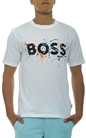 Boss Casual-Tricou cu ilustratie