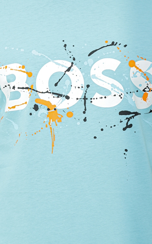 Boss Casual-Tricou cu logo ilustrat