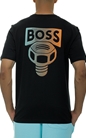 Boss Casual-Tricou cu imprimeu decorativ